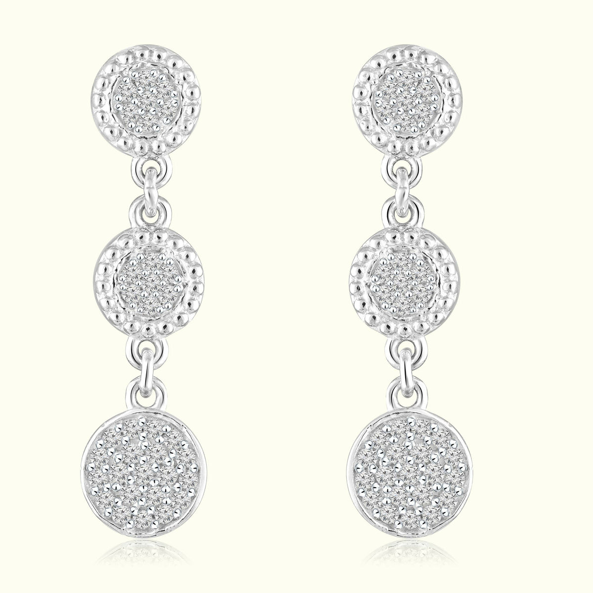 Elara Silver Necklace Set