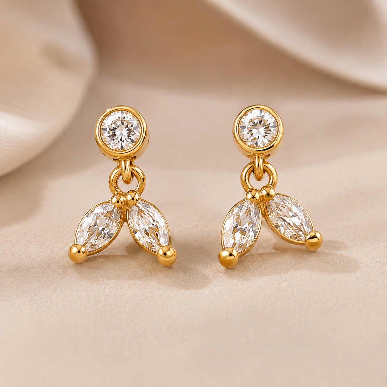gold-cz-floral-drop-stud-earrings-for-women-anti-tarnish-crystal-dangle-earrings