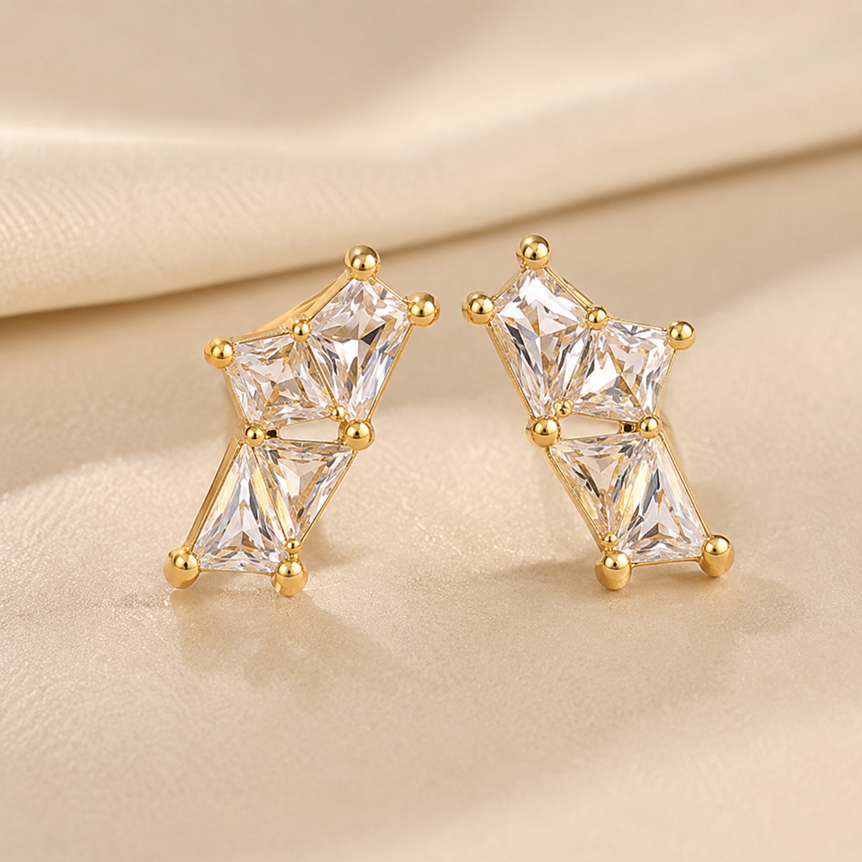 gold-geometric-cz-stud-earrings-for-women-anti-tarnish-crystal-earrings