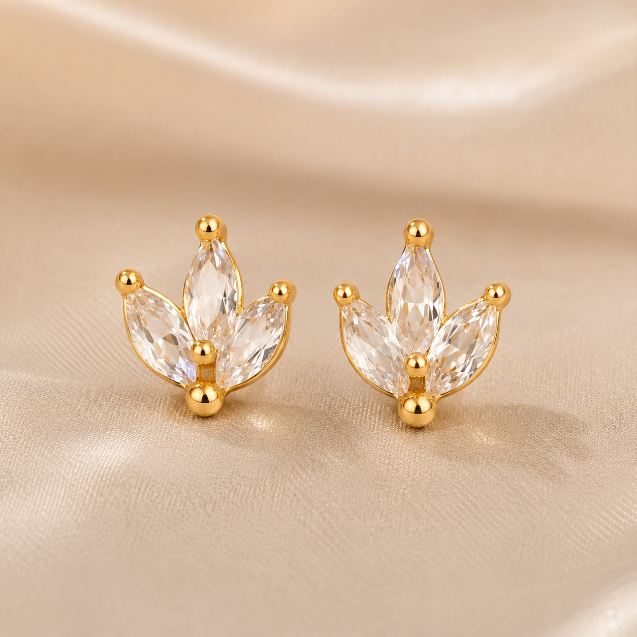 gold-cz-leaf-stud-earrings-for-women-anti-tarnish-crystal-floral-earrings