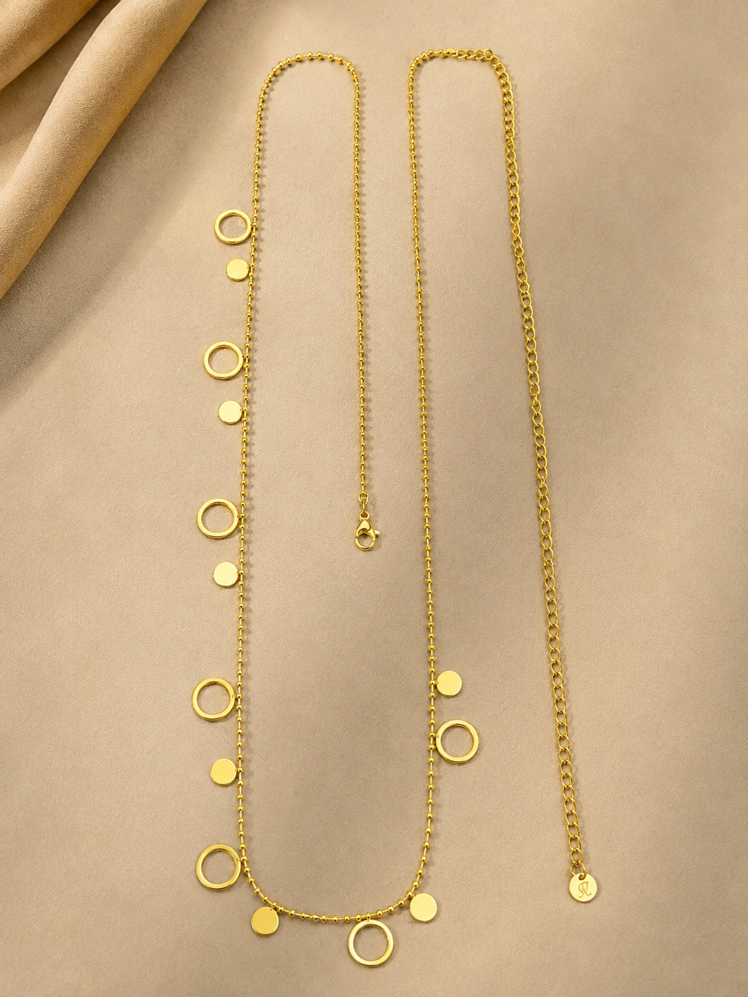 rose-gold-disc-waist-chain-for-women-minimal-belly-chain-anti-tarnish-stainless-steel