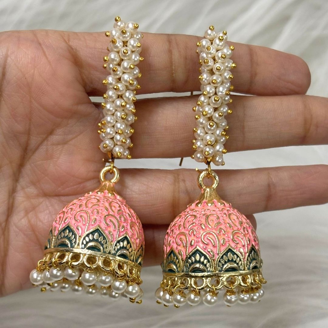 Gold Plated Drop Earrings