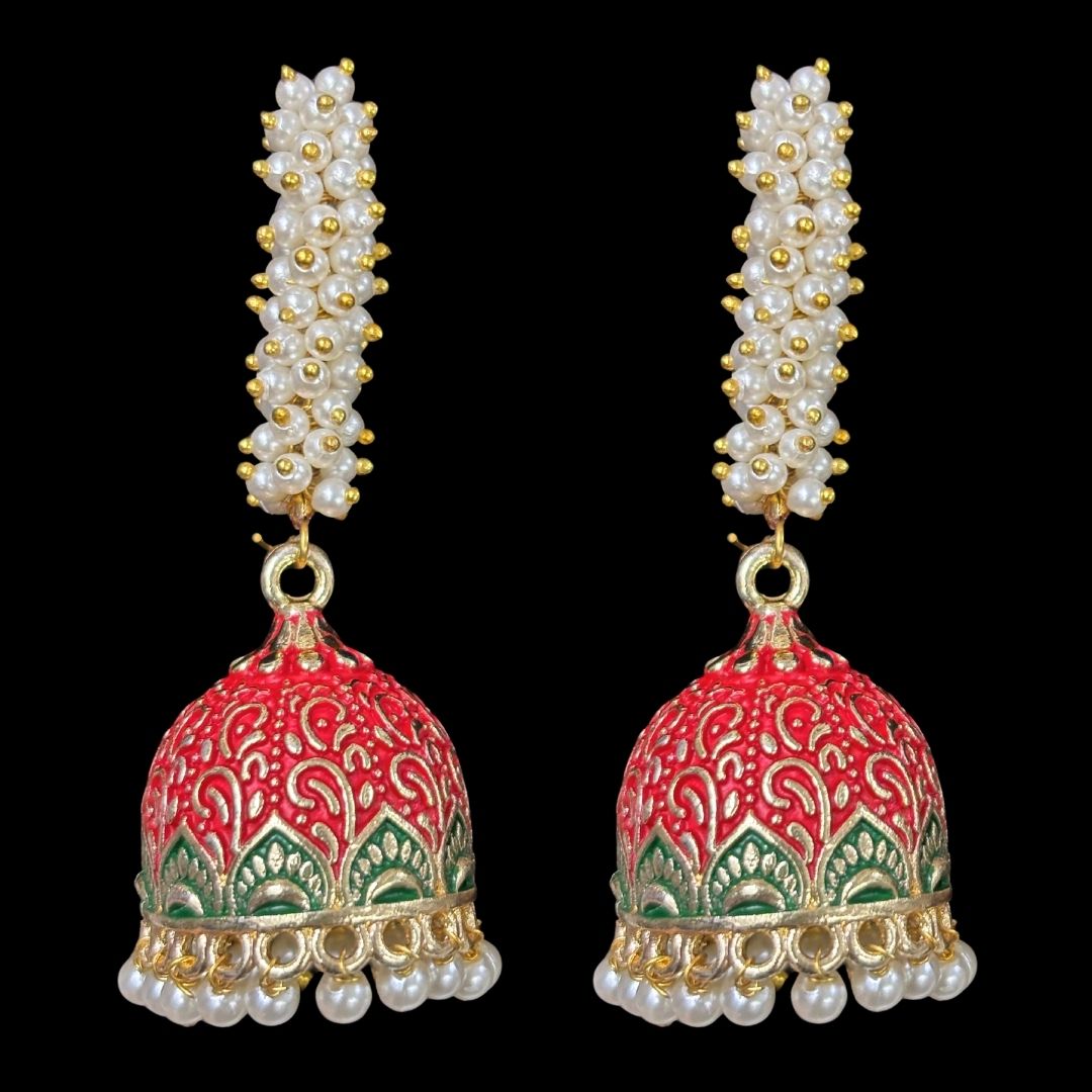 Gold Plated Drop Earrings