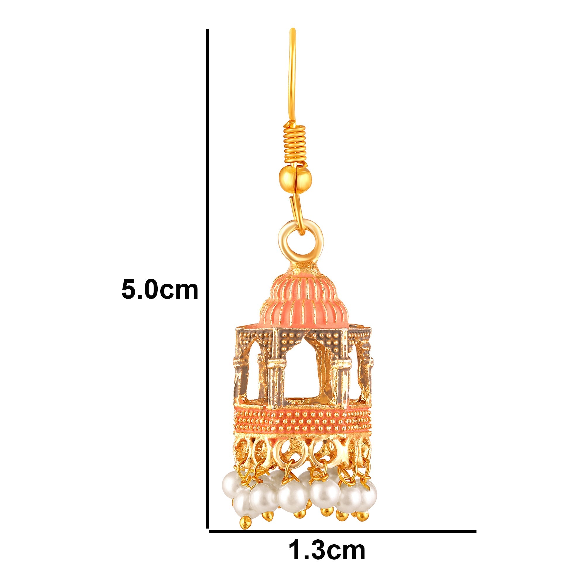 Gold Plated Dangle Earrings