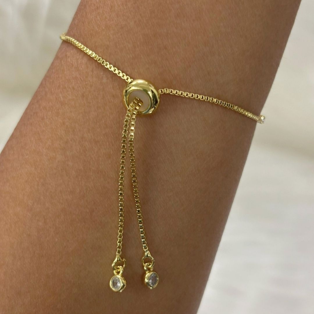 Evil Eye Bracelet with Cubic Zirconia