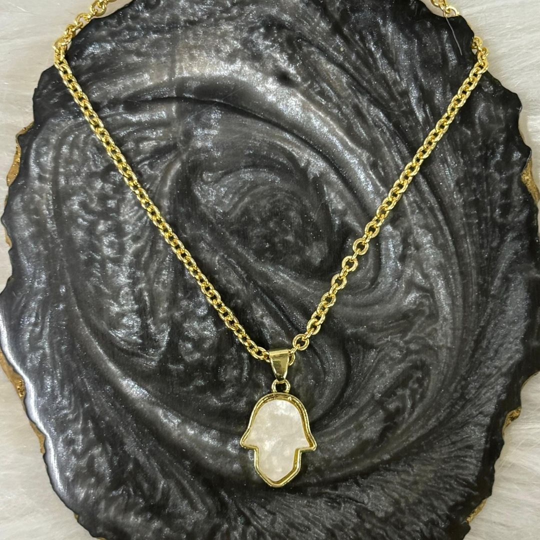 Gold‑Plated Blue Butterfly Charm Pendant Chain