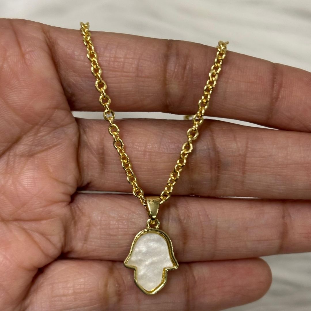 Gold‑Plated Blue Butterfly Charm Pendant Chain