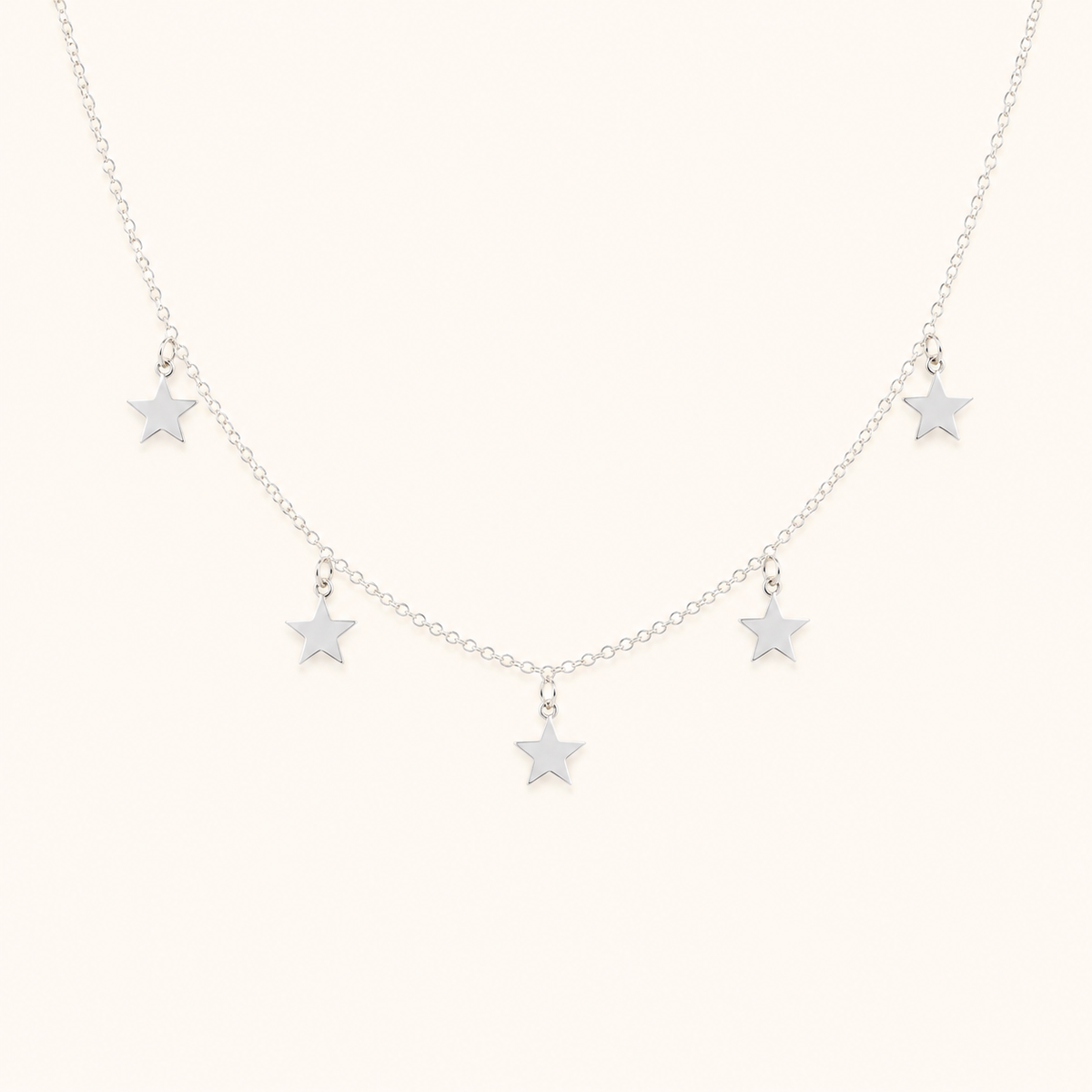 Cosmic Pentagram Star Necklace