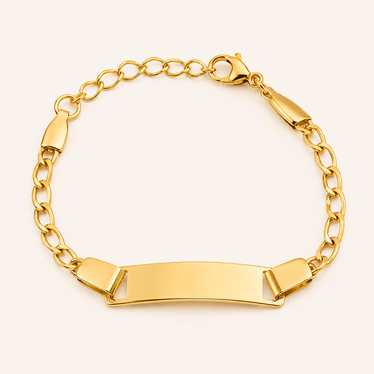 Golden Identity Bar Bracelet