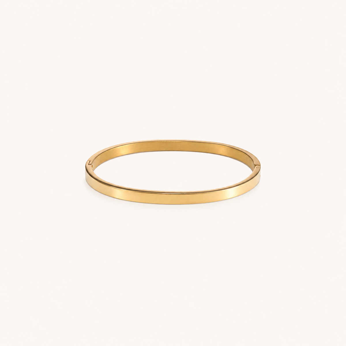 18K Gold Plated, Minimalist Silk Bangle For Women| Anti Tarnish