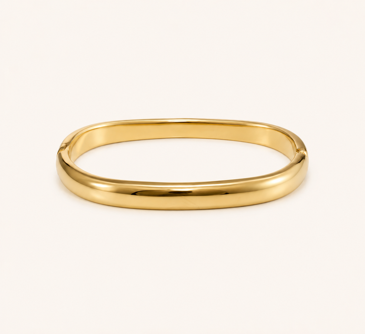 Sculpted Horizon Bangle