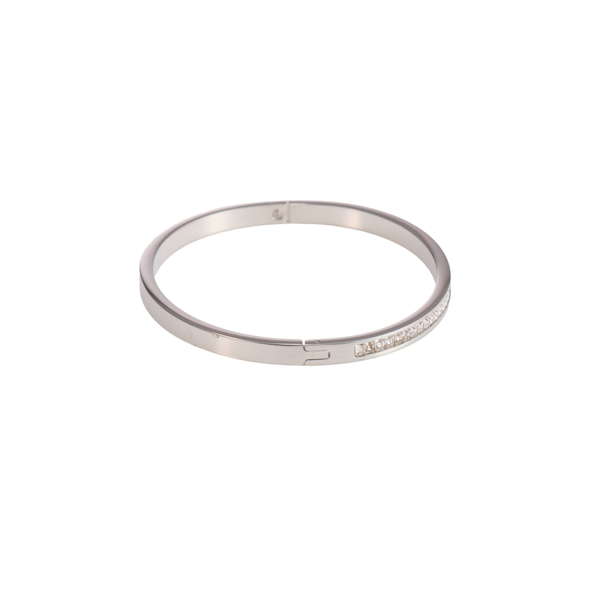 18K Gold Plated, Gold Tone Luxe Solid Bangle For Women| Anti Tarnish