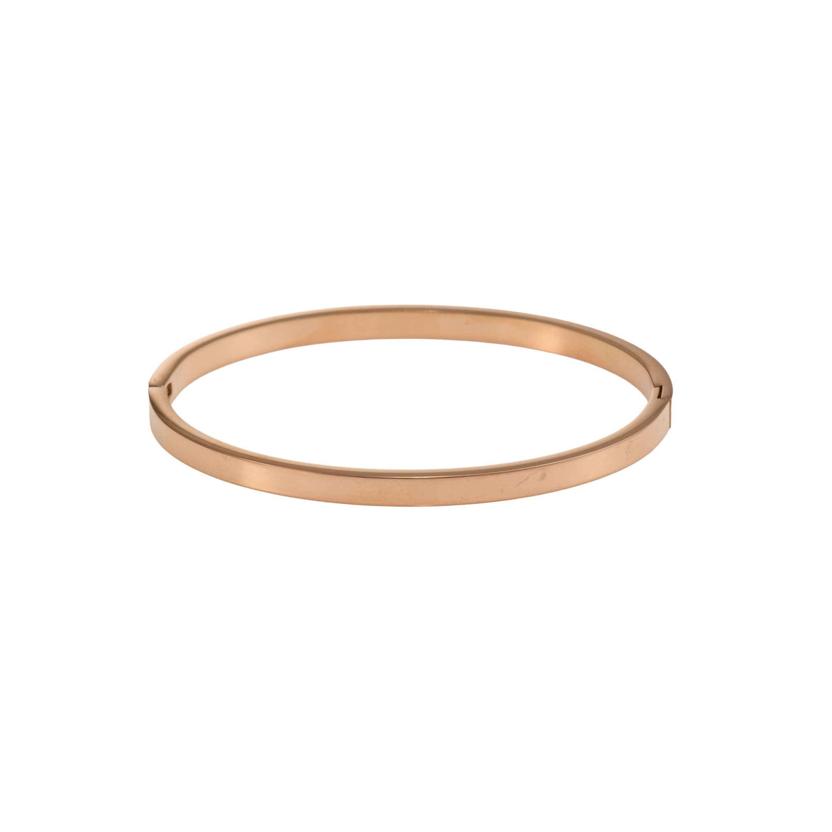 18K Gold Plated, Gold Tone Luxe Solid Bangle For Women| Anti Tarnish