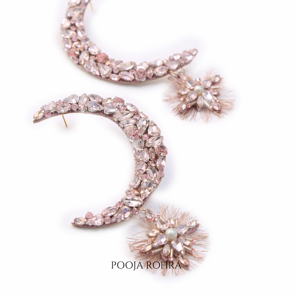 Chaand Sitara Earrings - view 6