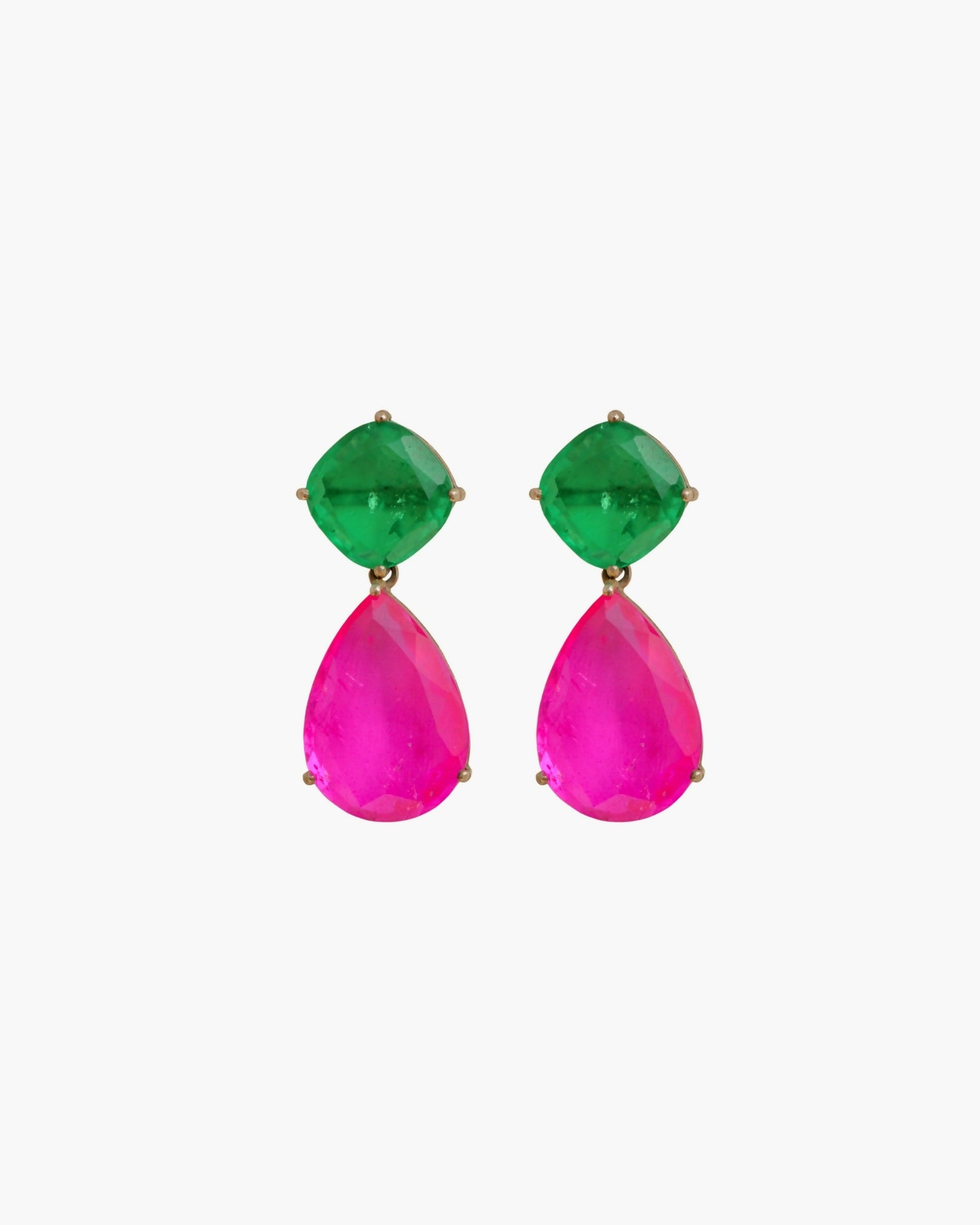 Multicolour Statement Danglers