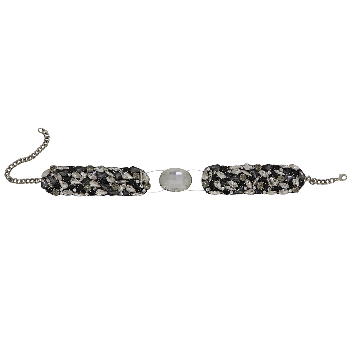 Zara Choker Necklace in Black