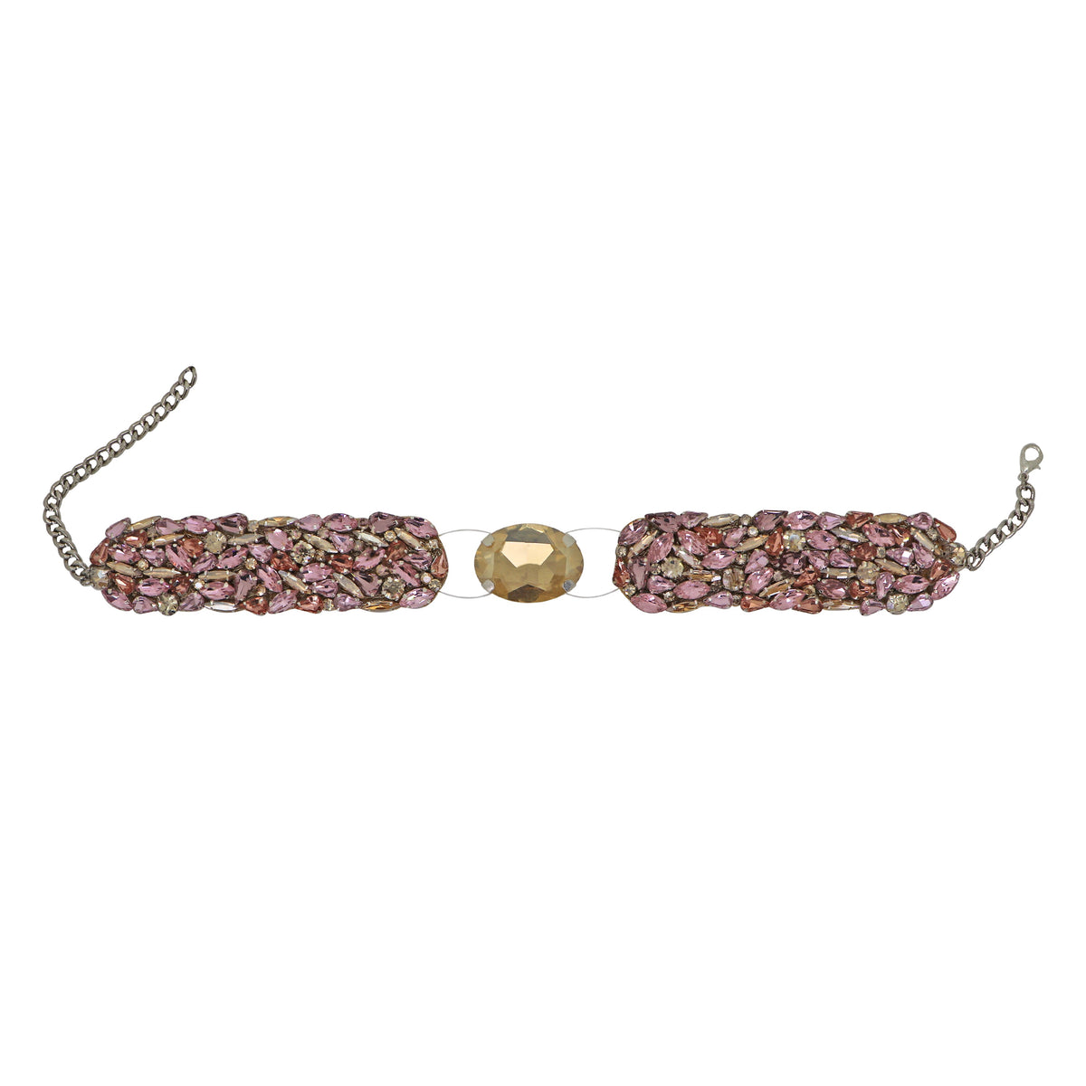 Zara Choker Necklace in Rose Gold