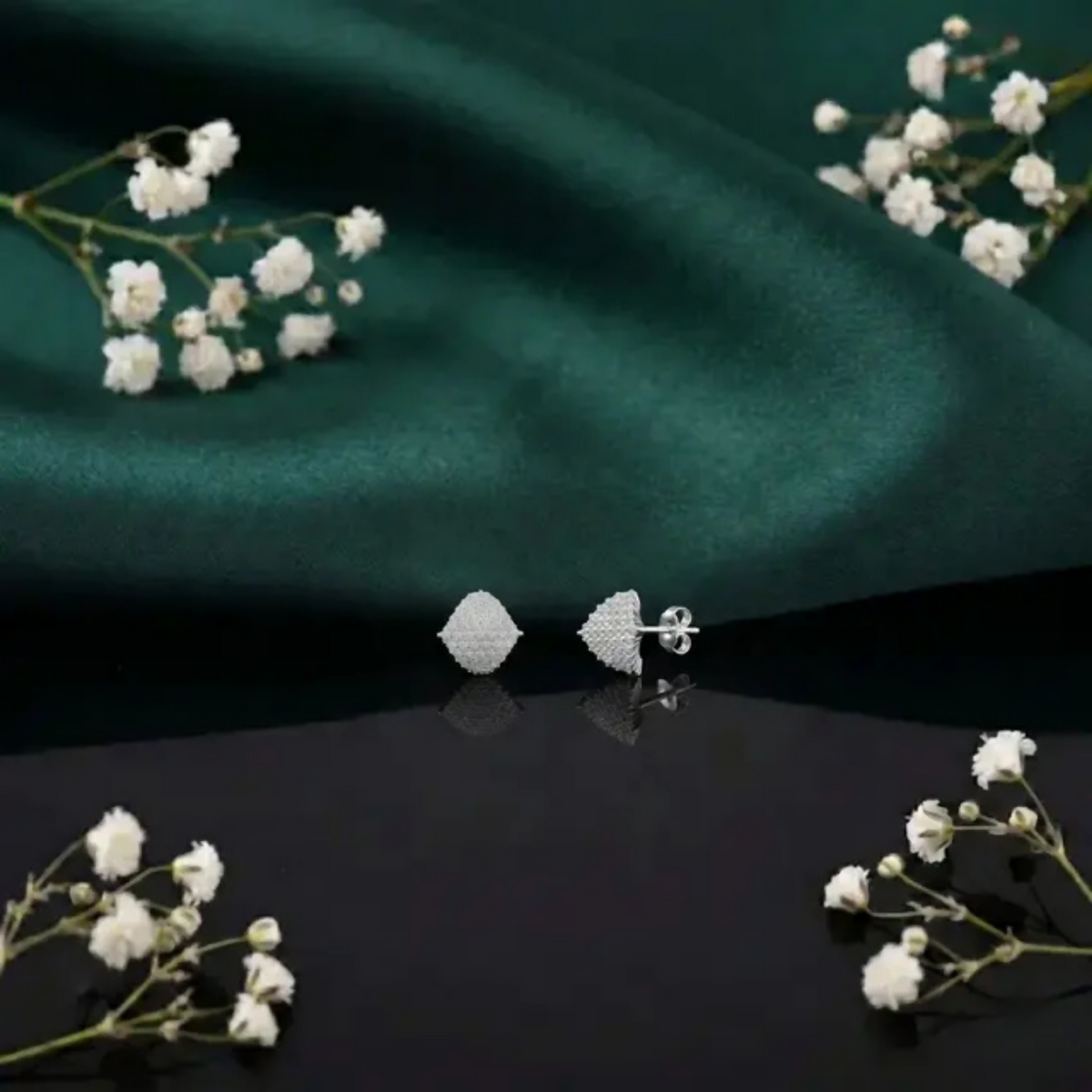 Stellar Shine Silver Studs