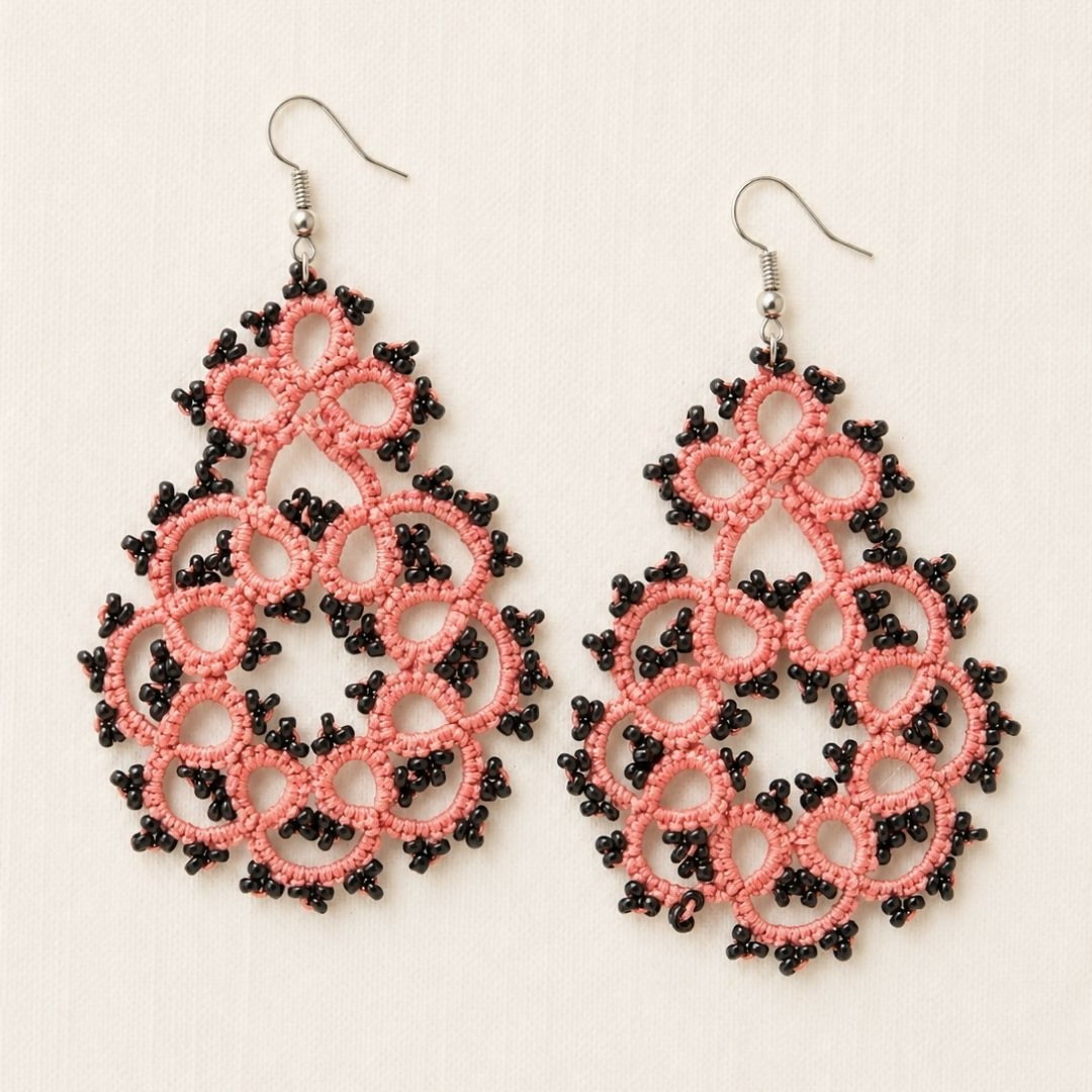 Blush Noir Earrings