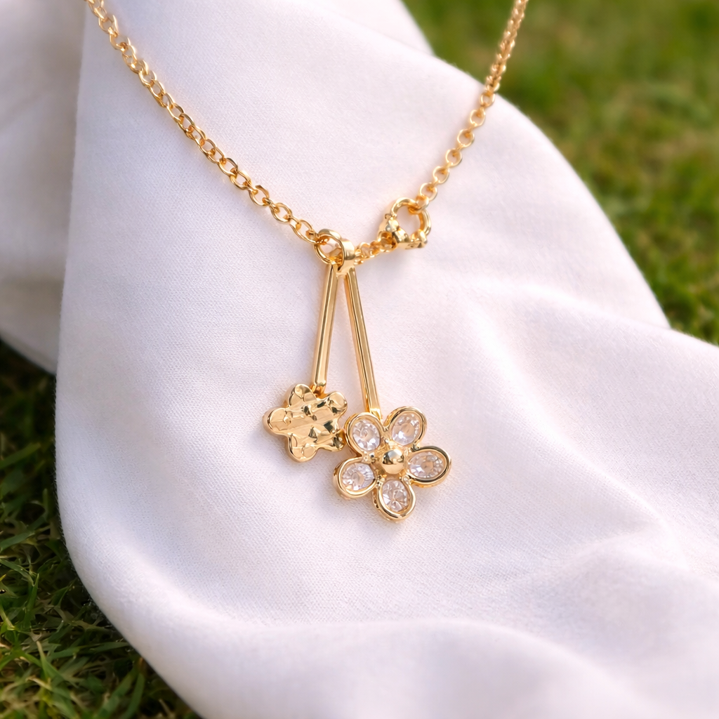 rose-gold-necklace-with-floral-design