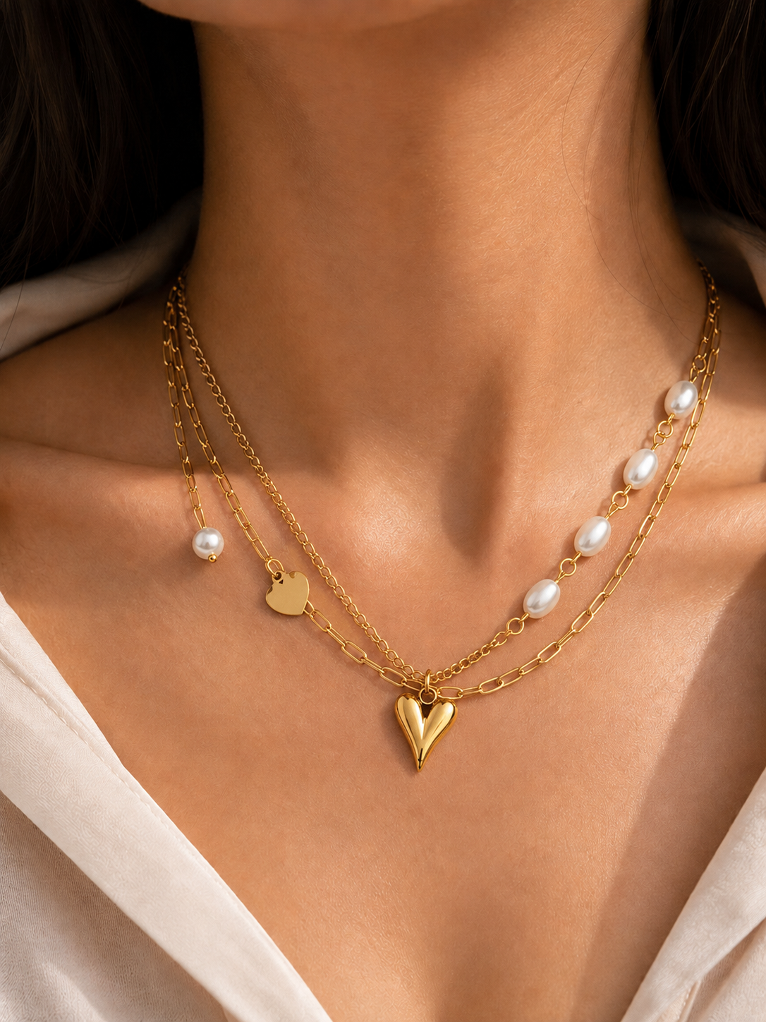 Pearl Heart Layers