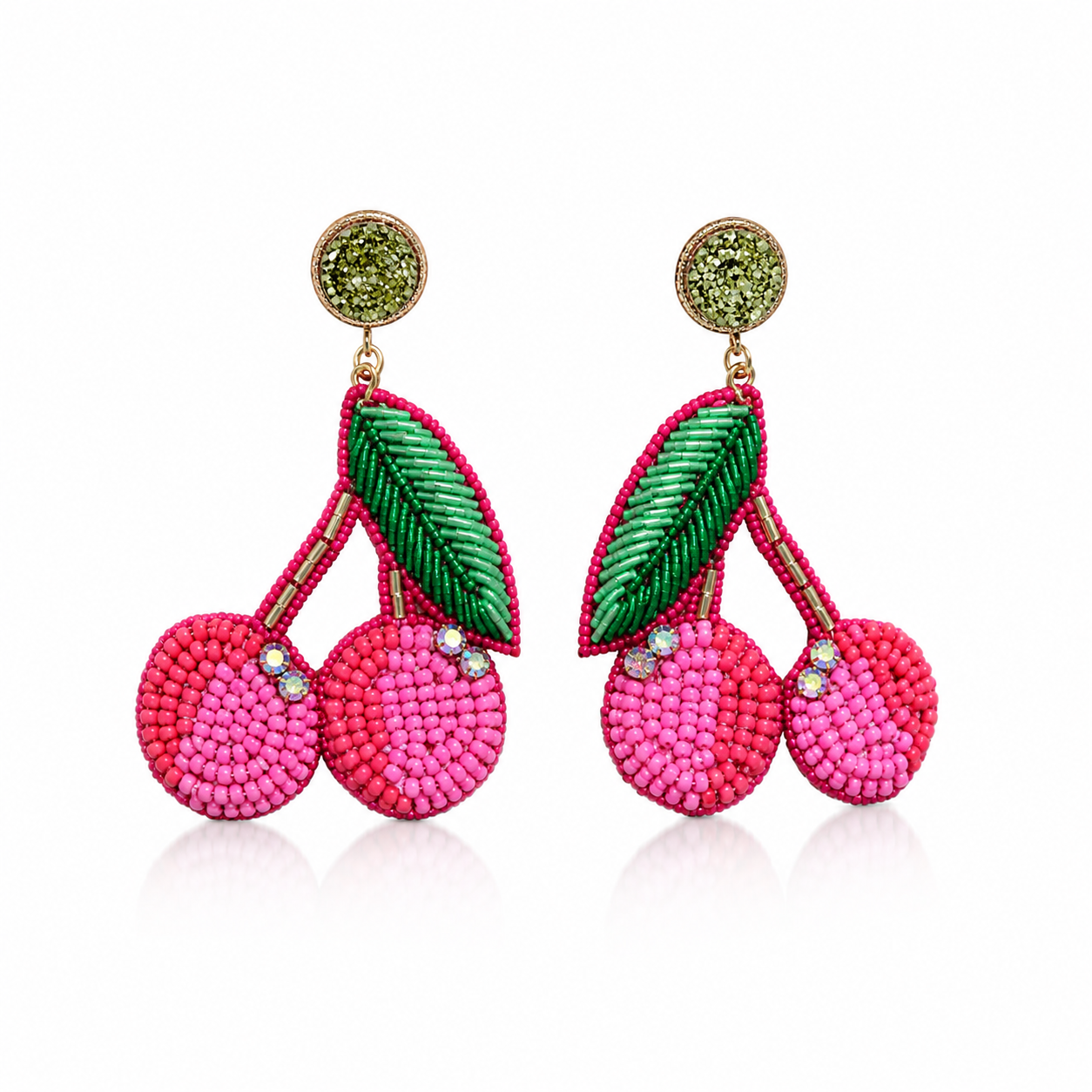 Cherry Drop Earrings for Women