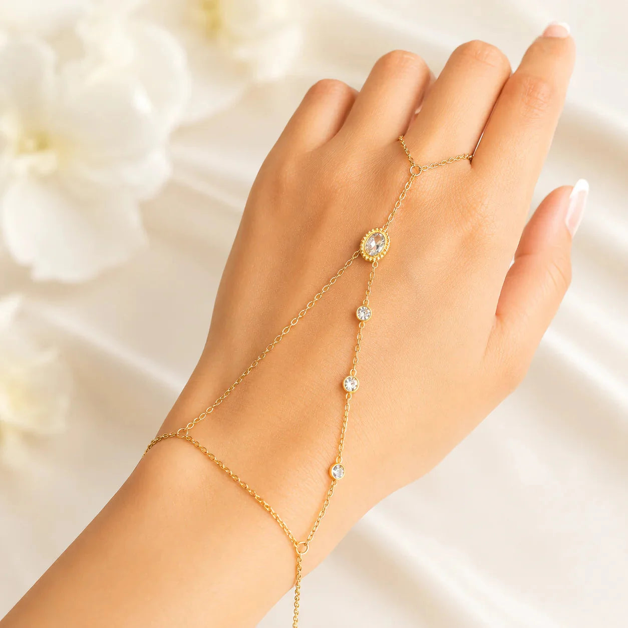 gold-plated-crystal-hand-harness-bracelet-for-women-adjustable-hathphool-hand-chain-elegant-finger-bracelet-jewelry