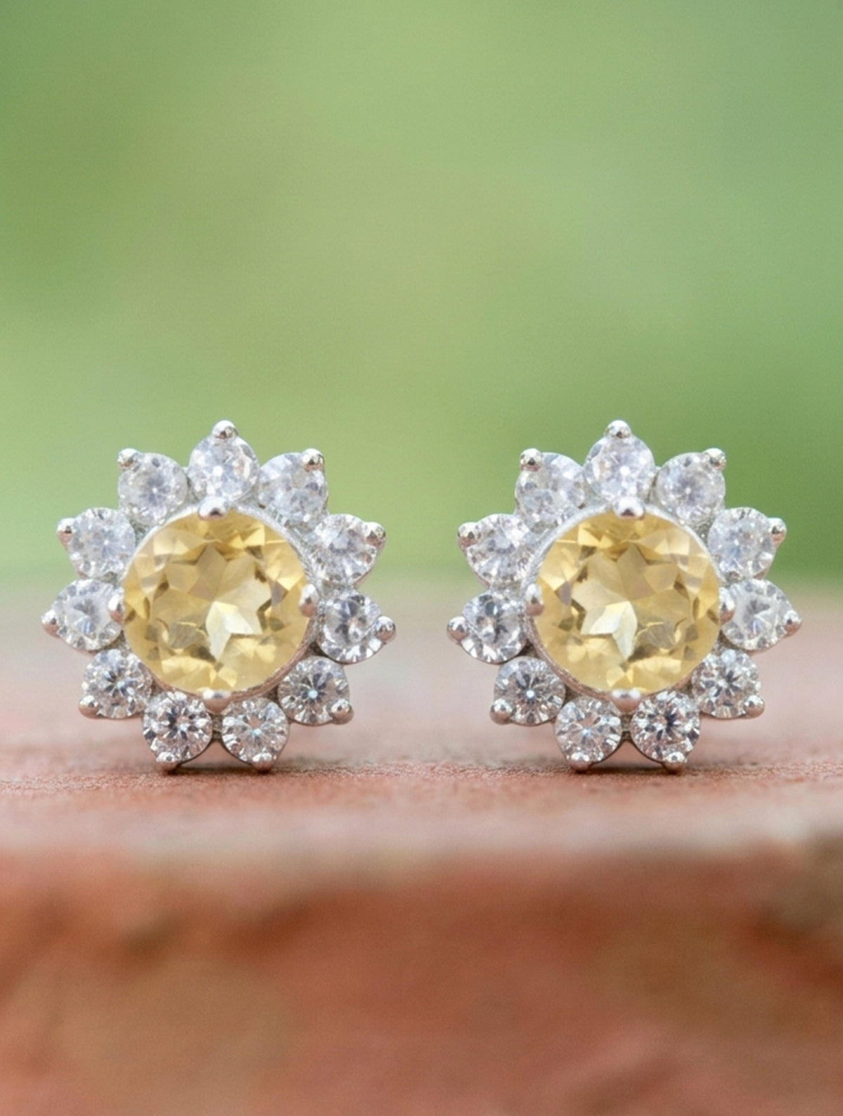 Citrine Stud