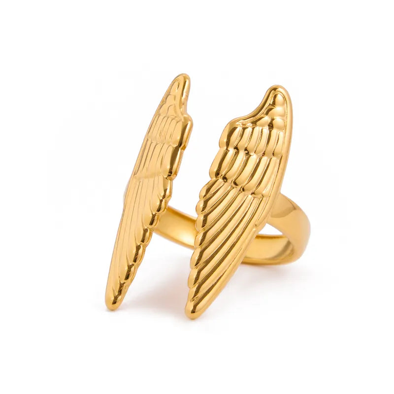 Classic Angel Wings Open Ring 62carat