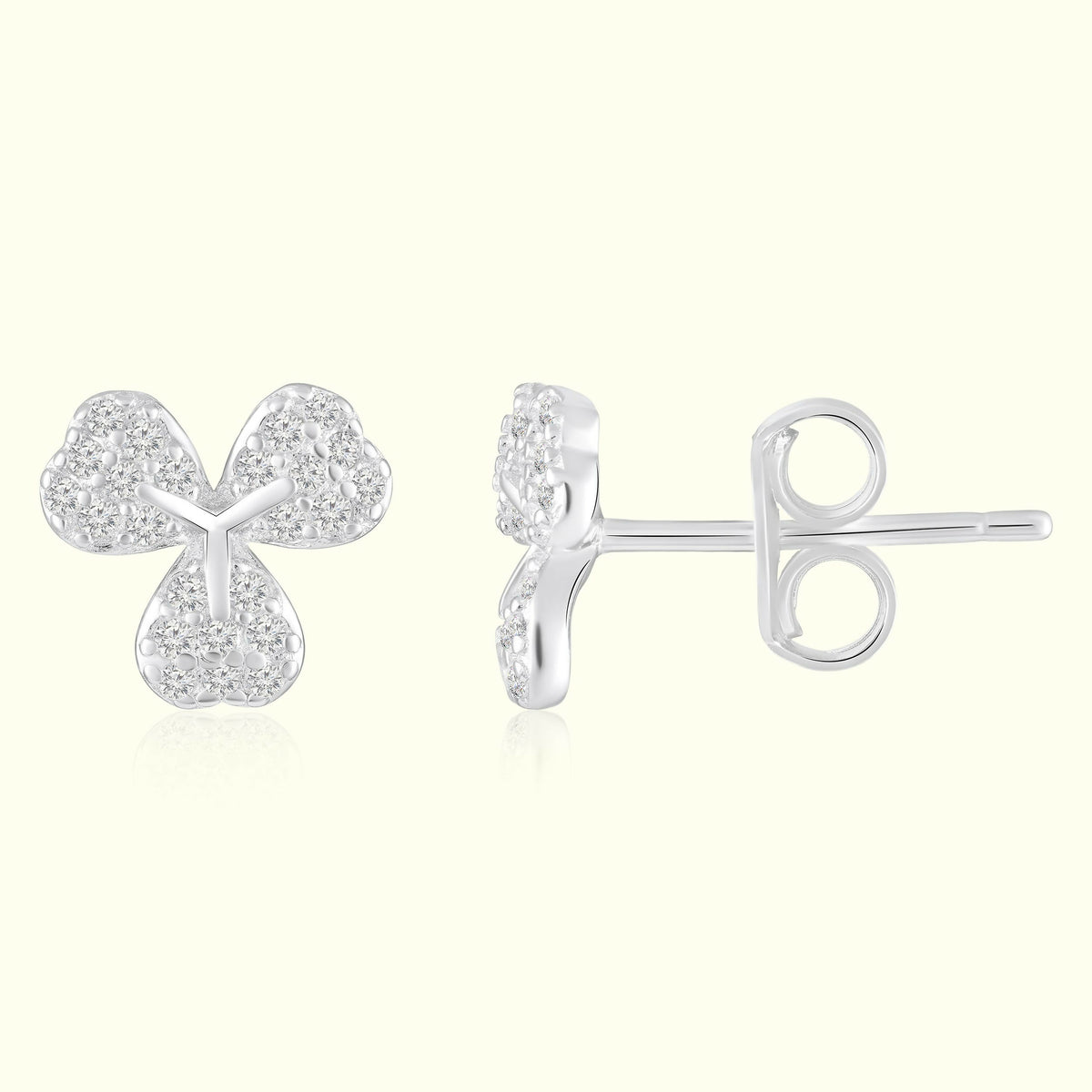 Cloveria 92.5 Silver Studs