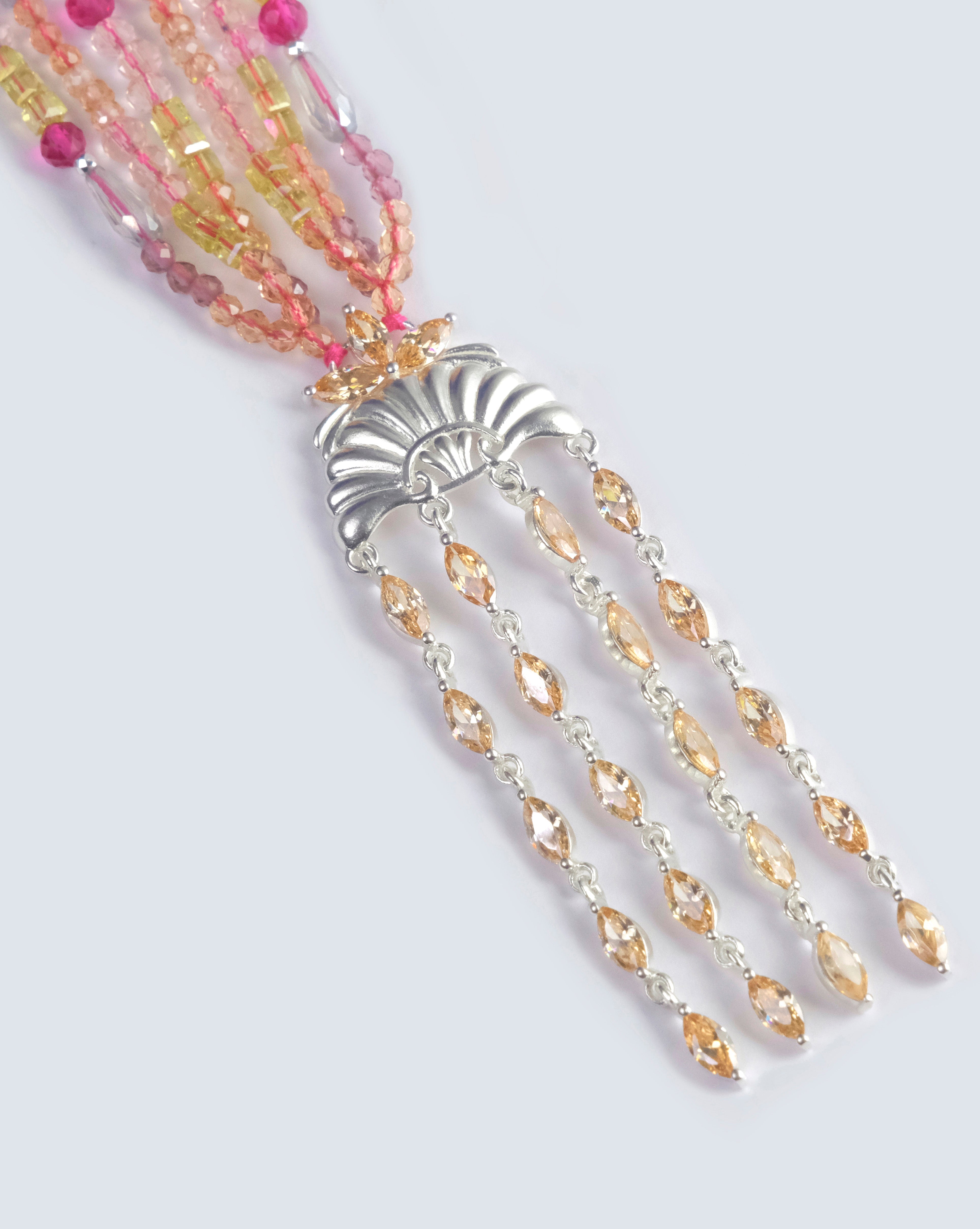 MARINE TREASURE NECKLACE (champagne)