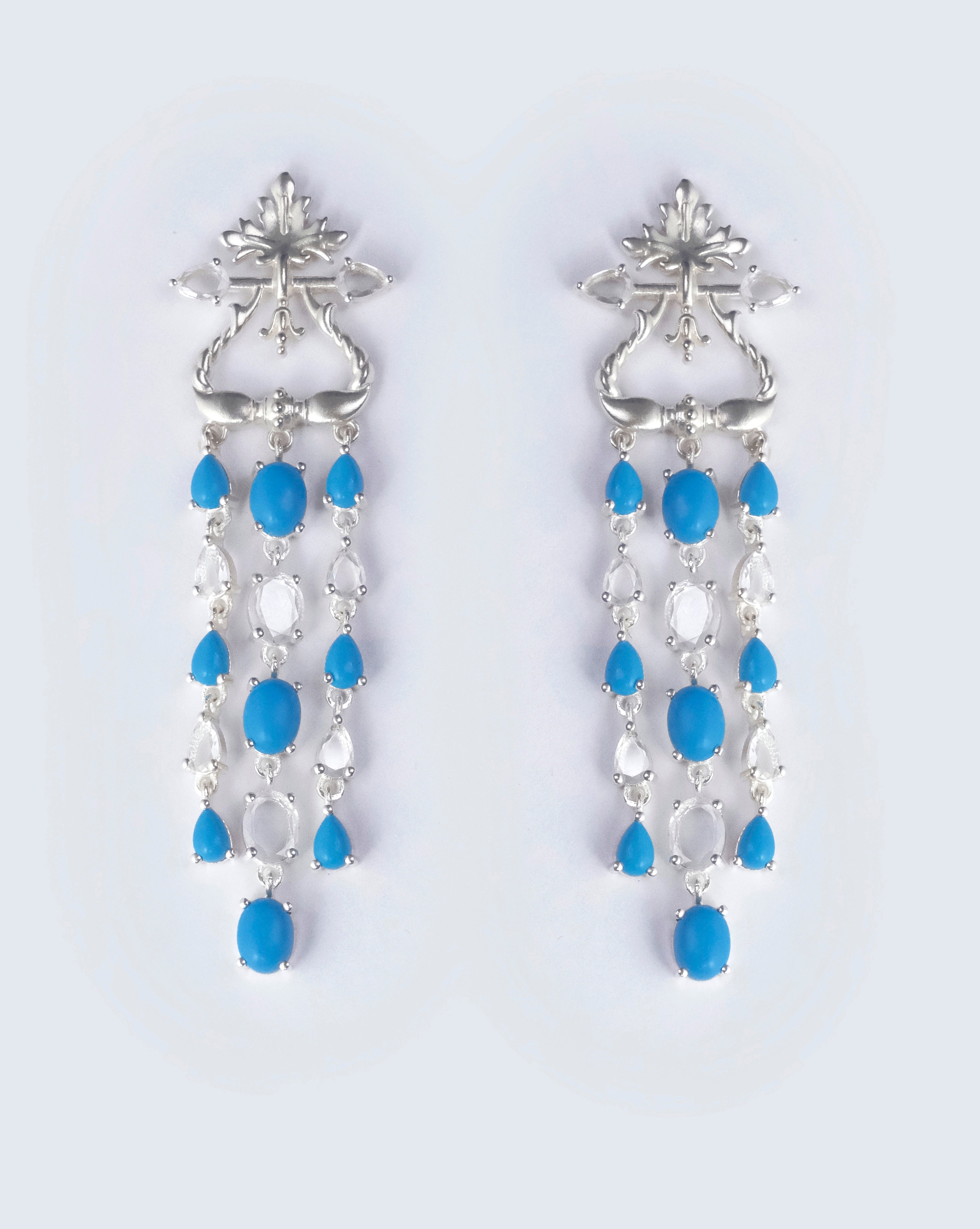 BLUE OF PARADISE EARRINGS