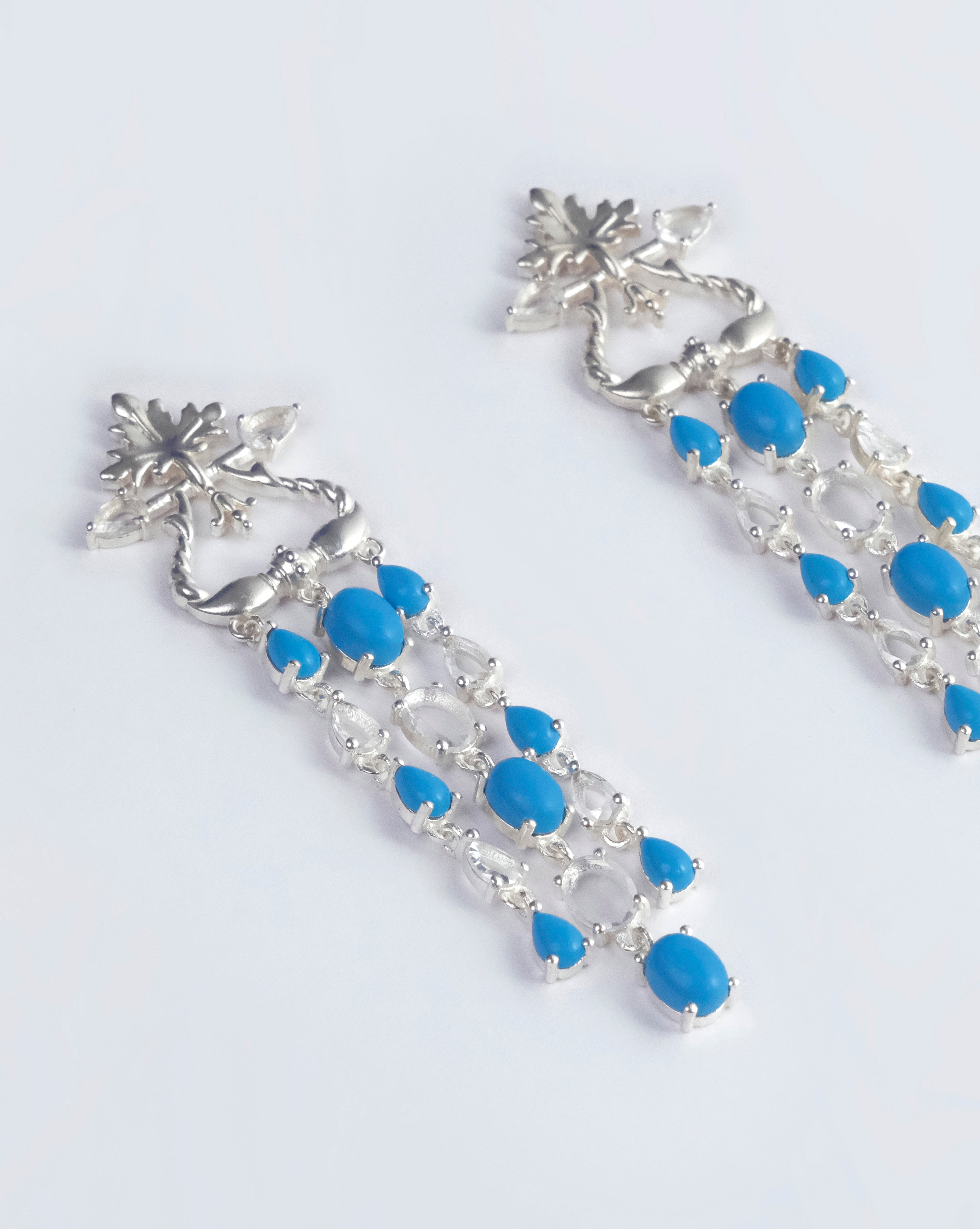 BLUE OF PARADISE EARRINGS