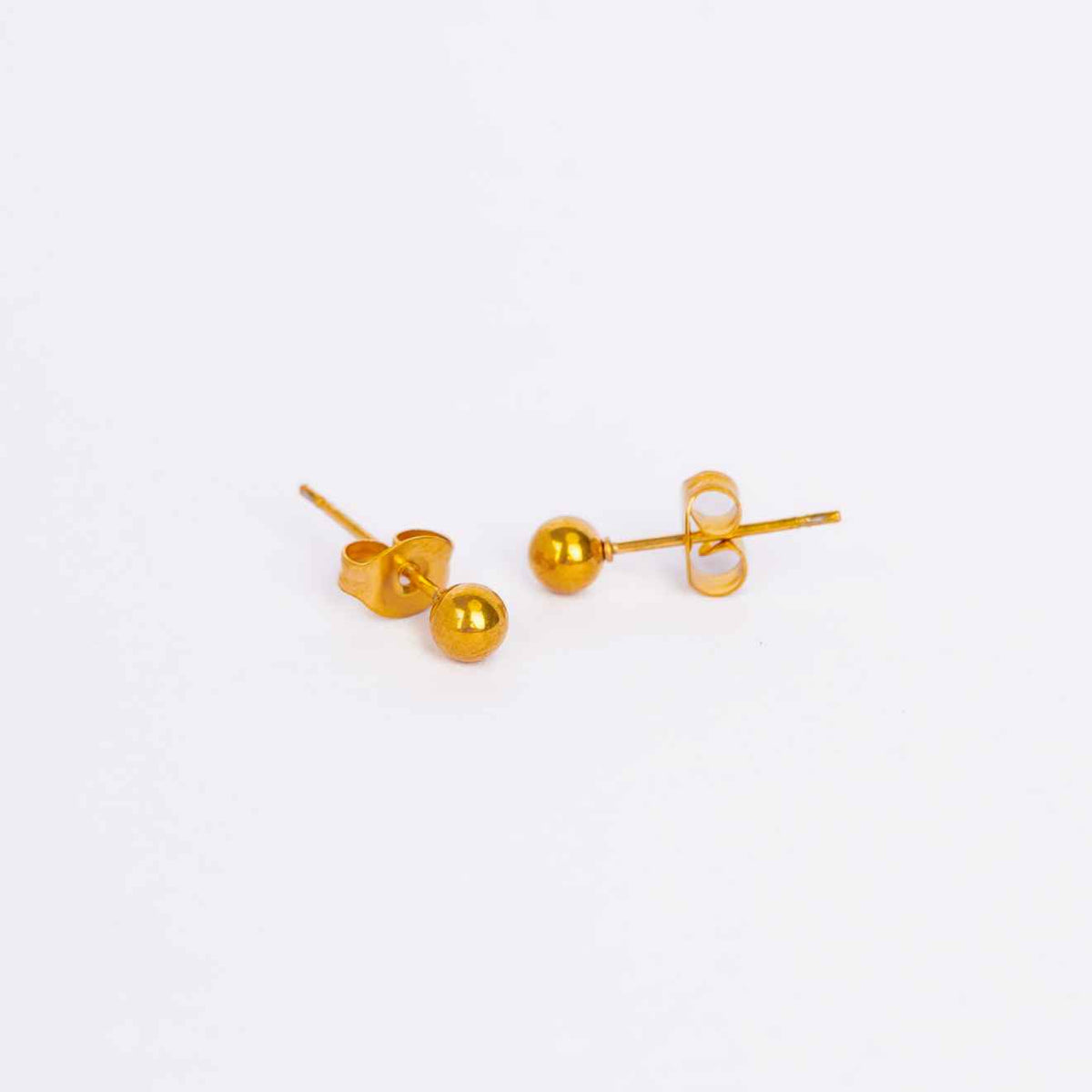 18K Gold Plated Celeste Modern Hoop Earrings for Women | Anti Tarnish