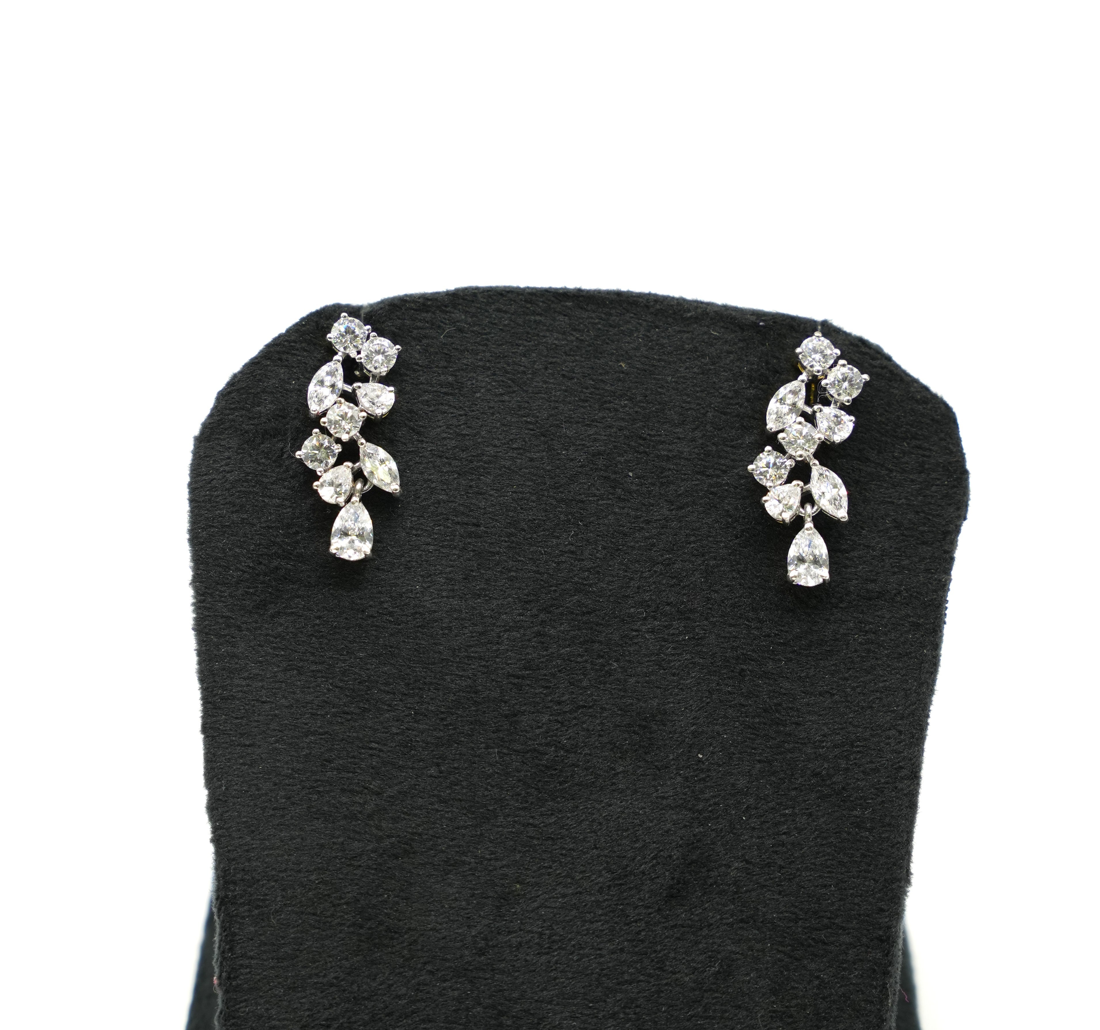 Silver Swarovski Earrings