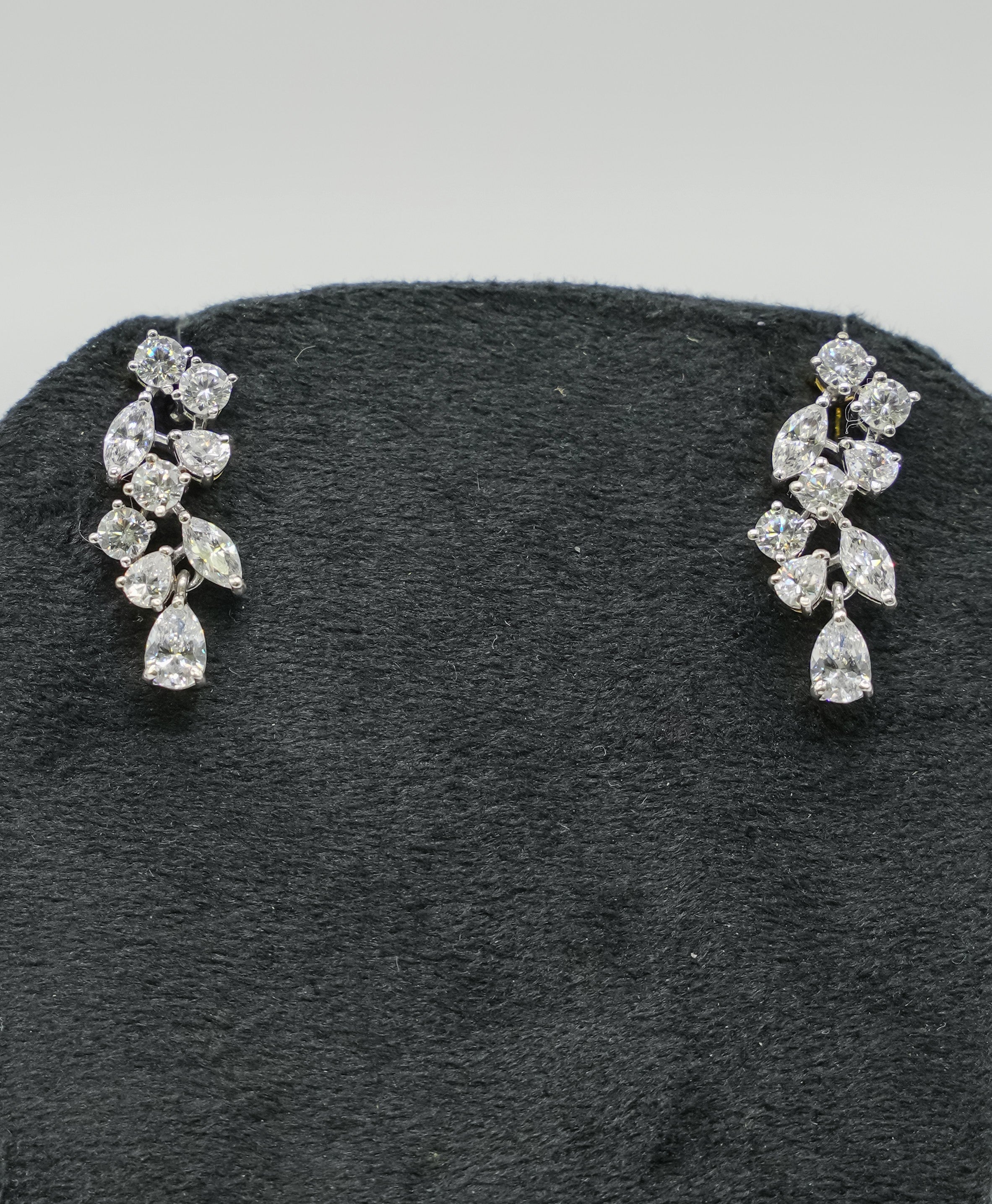 Silver Swarovski Earrings