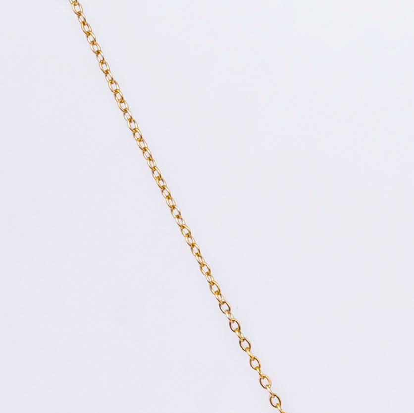 18K Gold Plated Diamond Love Necklace for Women | Anti Tarnish