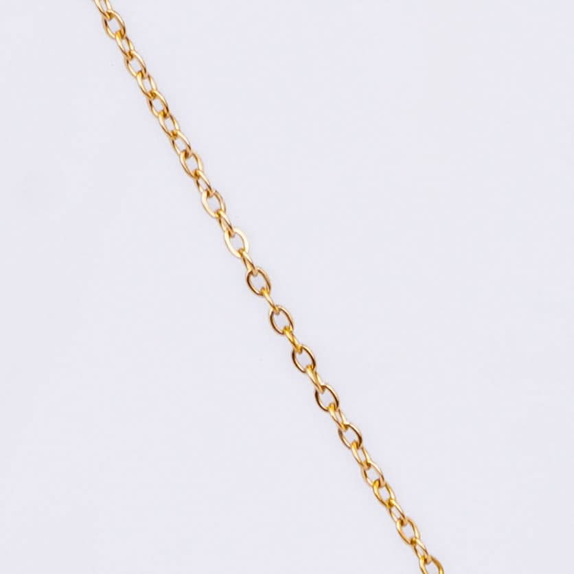 18K Gold Plated Diamond Love Necklace for Women | Anti Tarnish