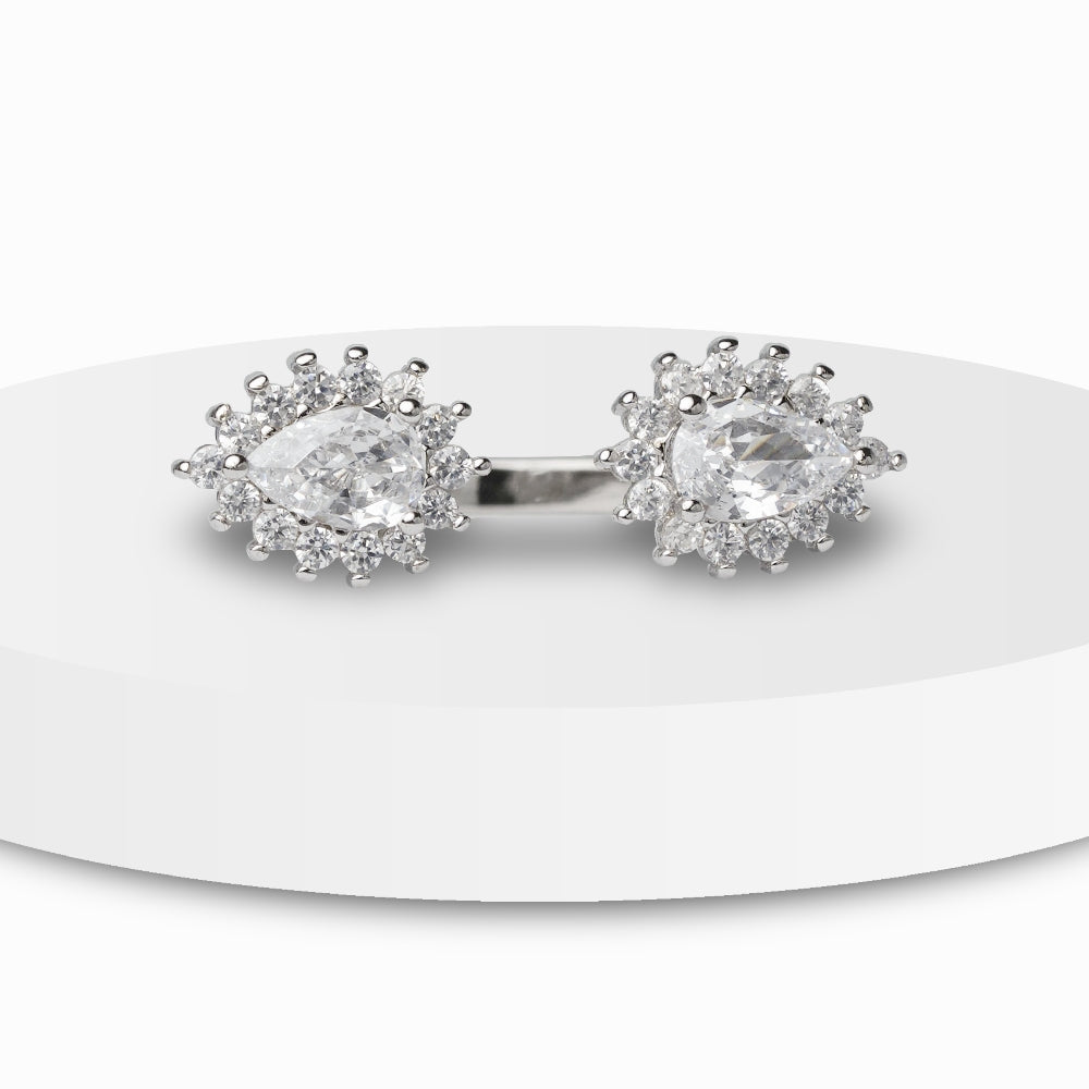 Twin Radiance Ring