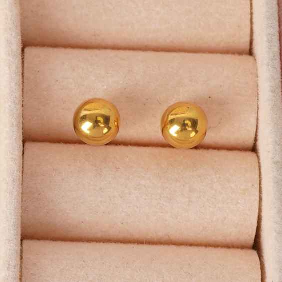 18K Gold Plated Luxe Modern Hoop Earrings for Women | Anti Tarnish
