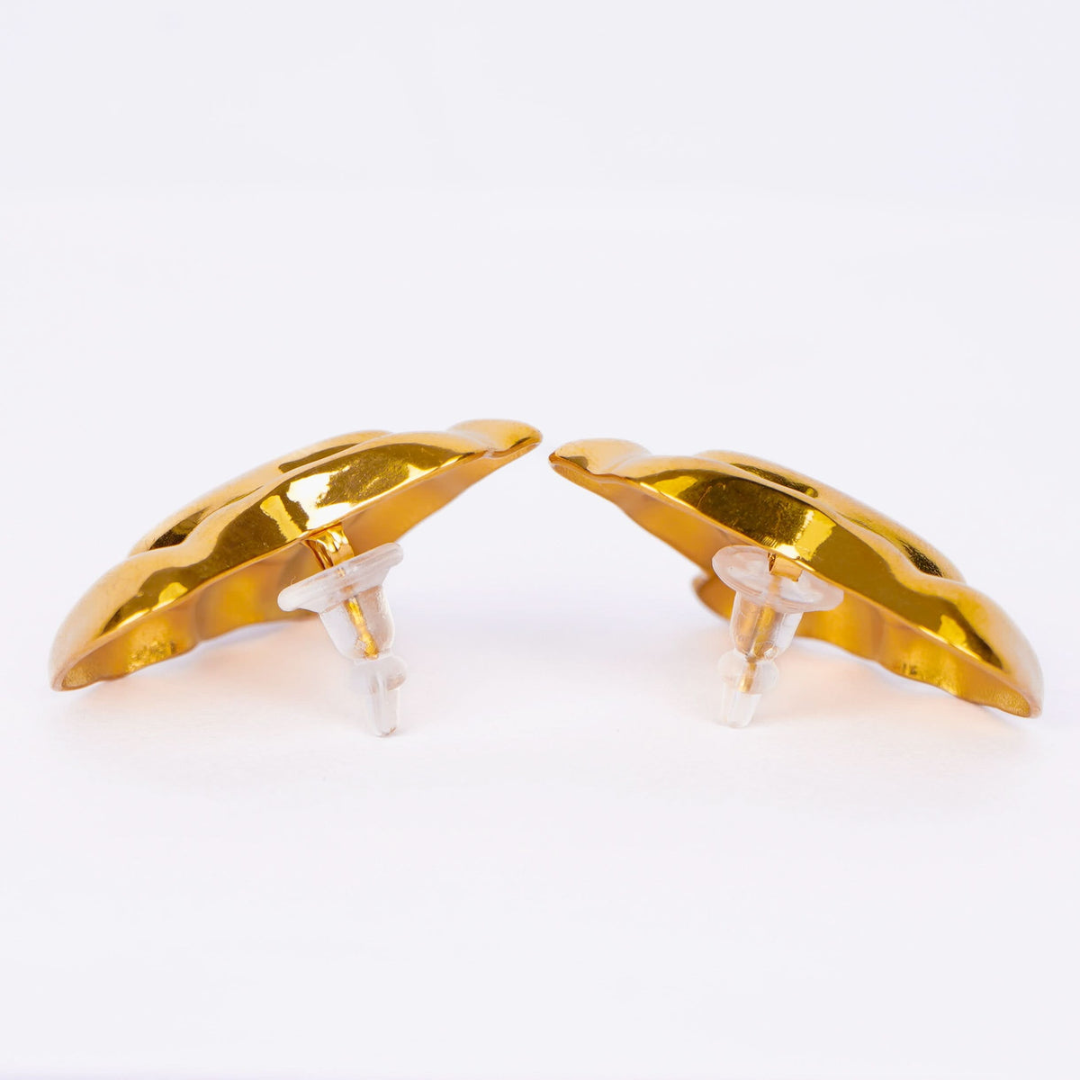 Luxe Heart Stud Earrings