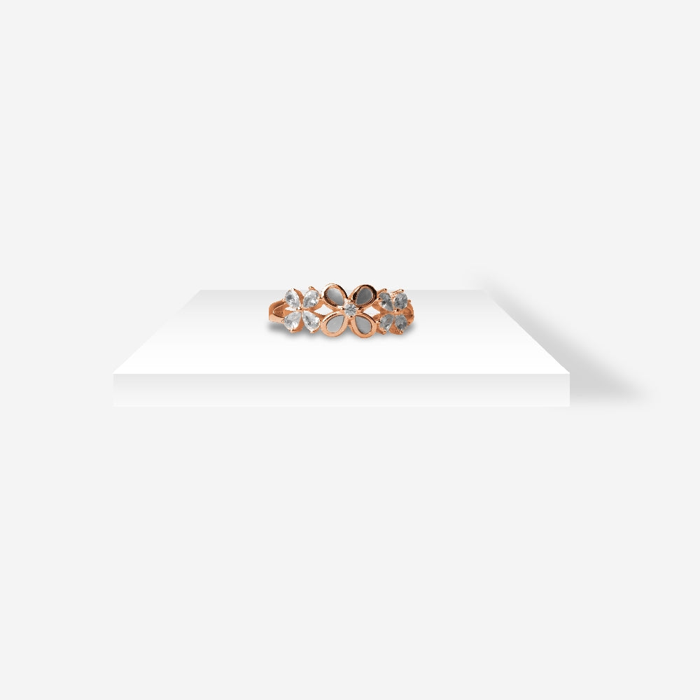 Floral Cluster Ring