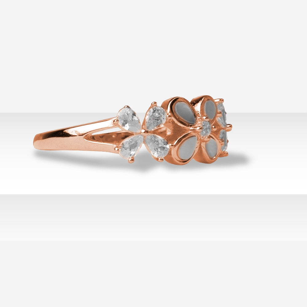 Floral Cluster Ring