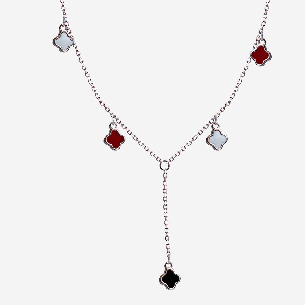 Clover Charm Y Necklace