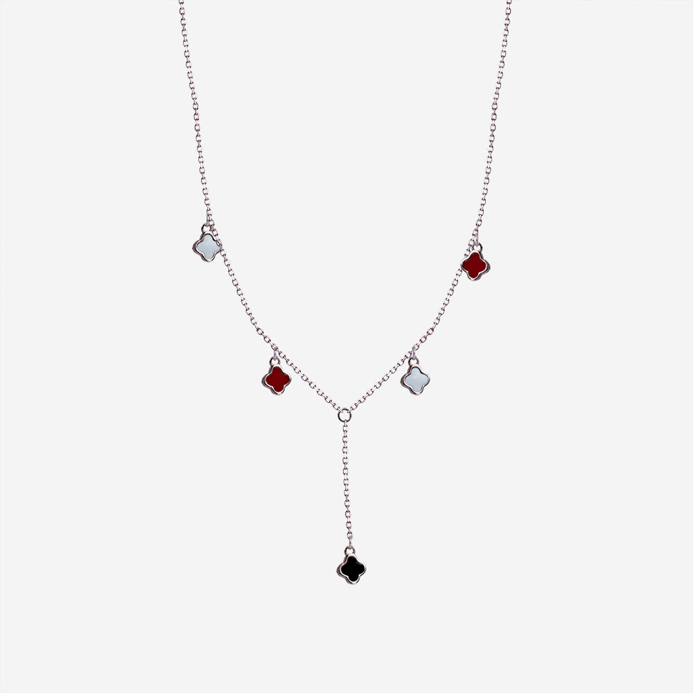 Clover Charm Y Necklace