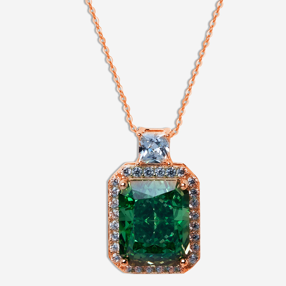 Emerald Luxe Pendant Necklace