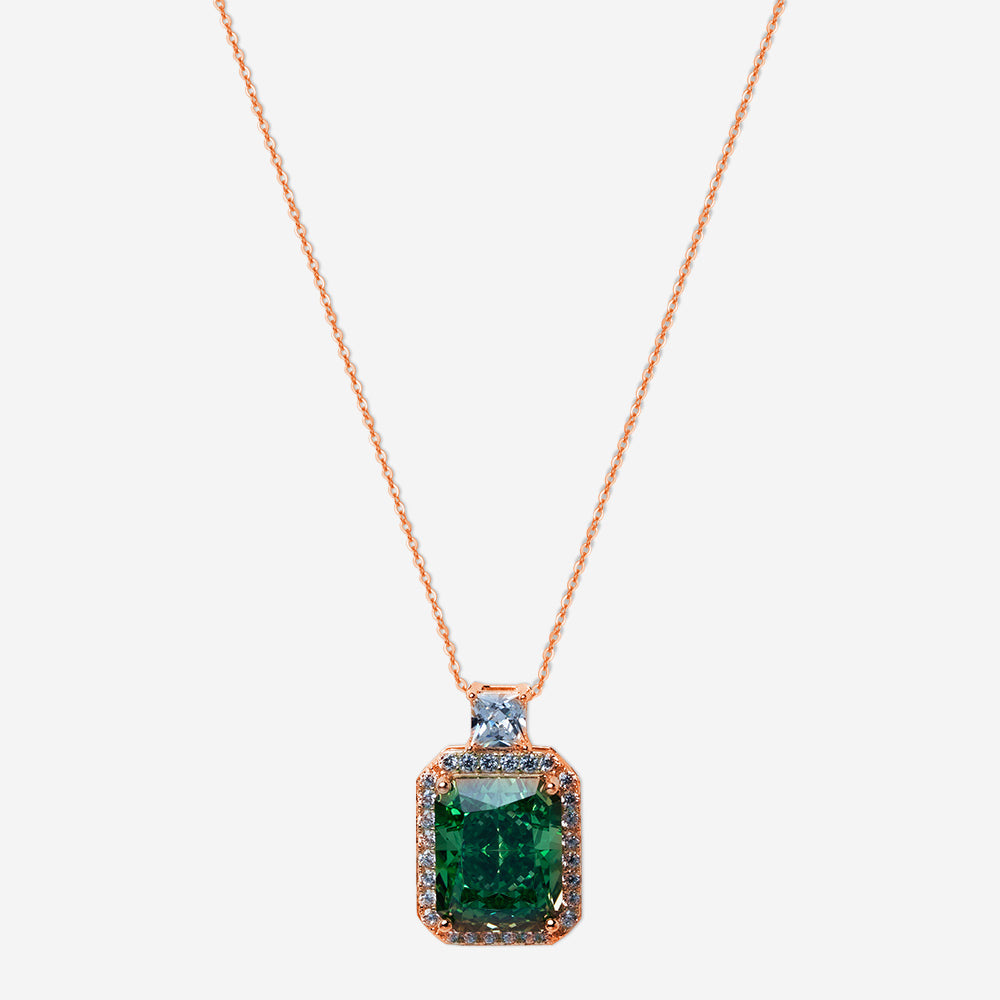 Emerald Luxe Pendant Necklace