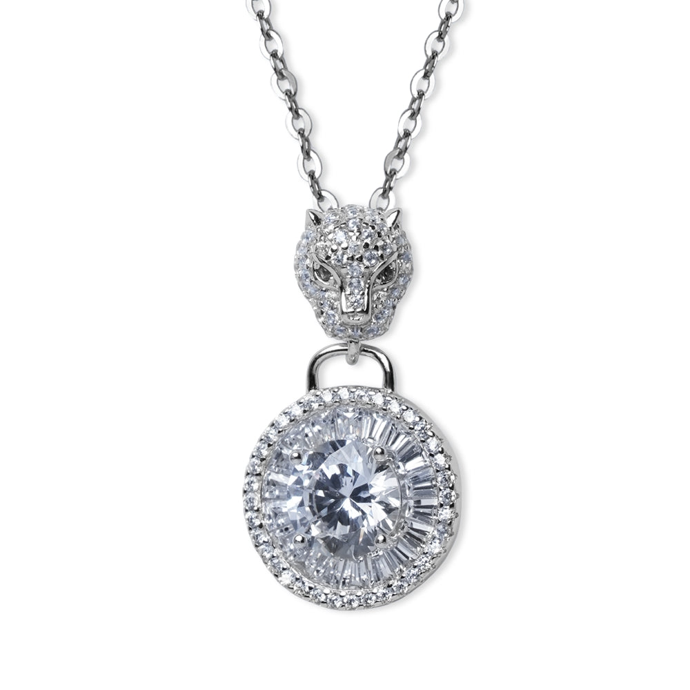 Panther Radiance Pendant Necklace Chain
