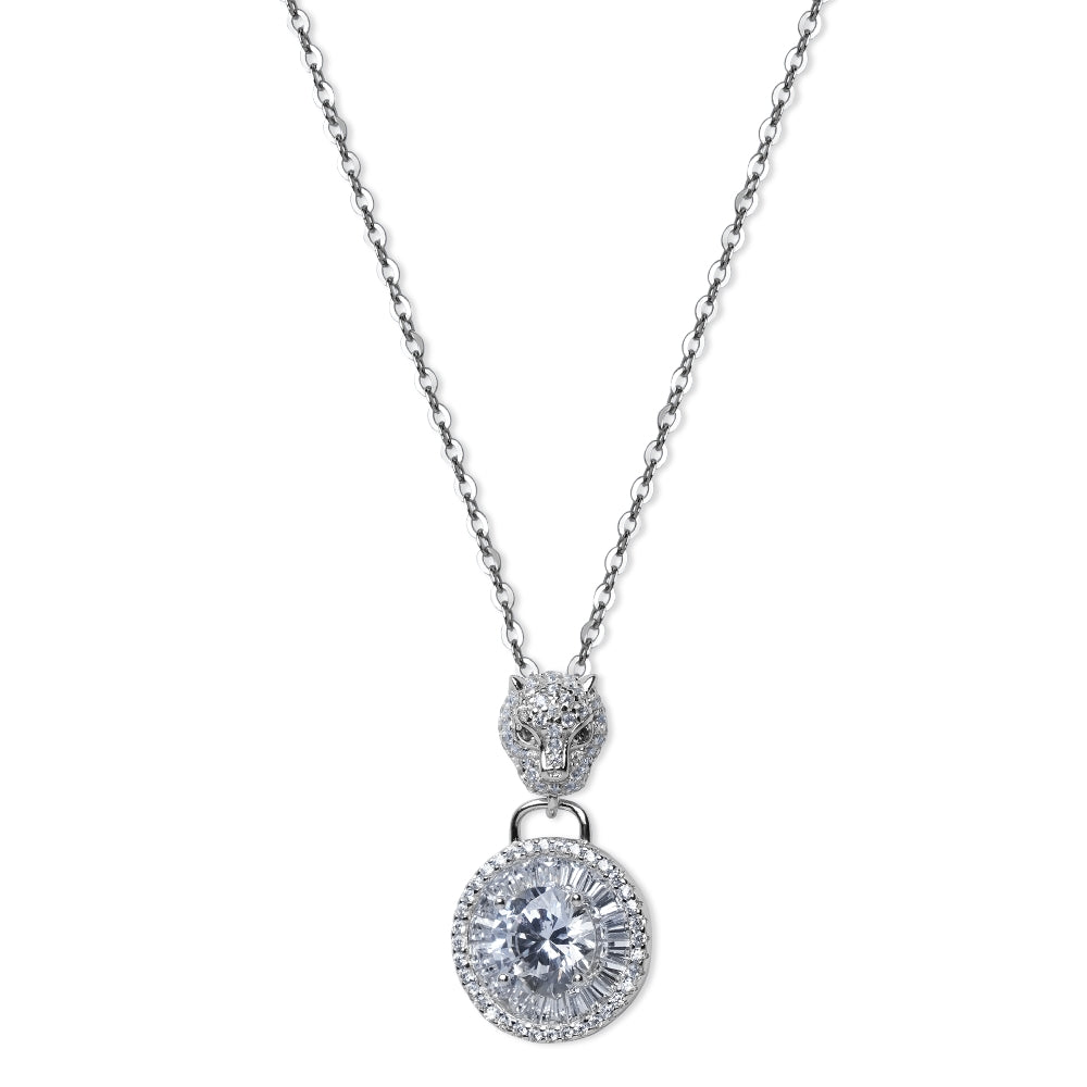 Panther Radiance Pendant Necklace Chain