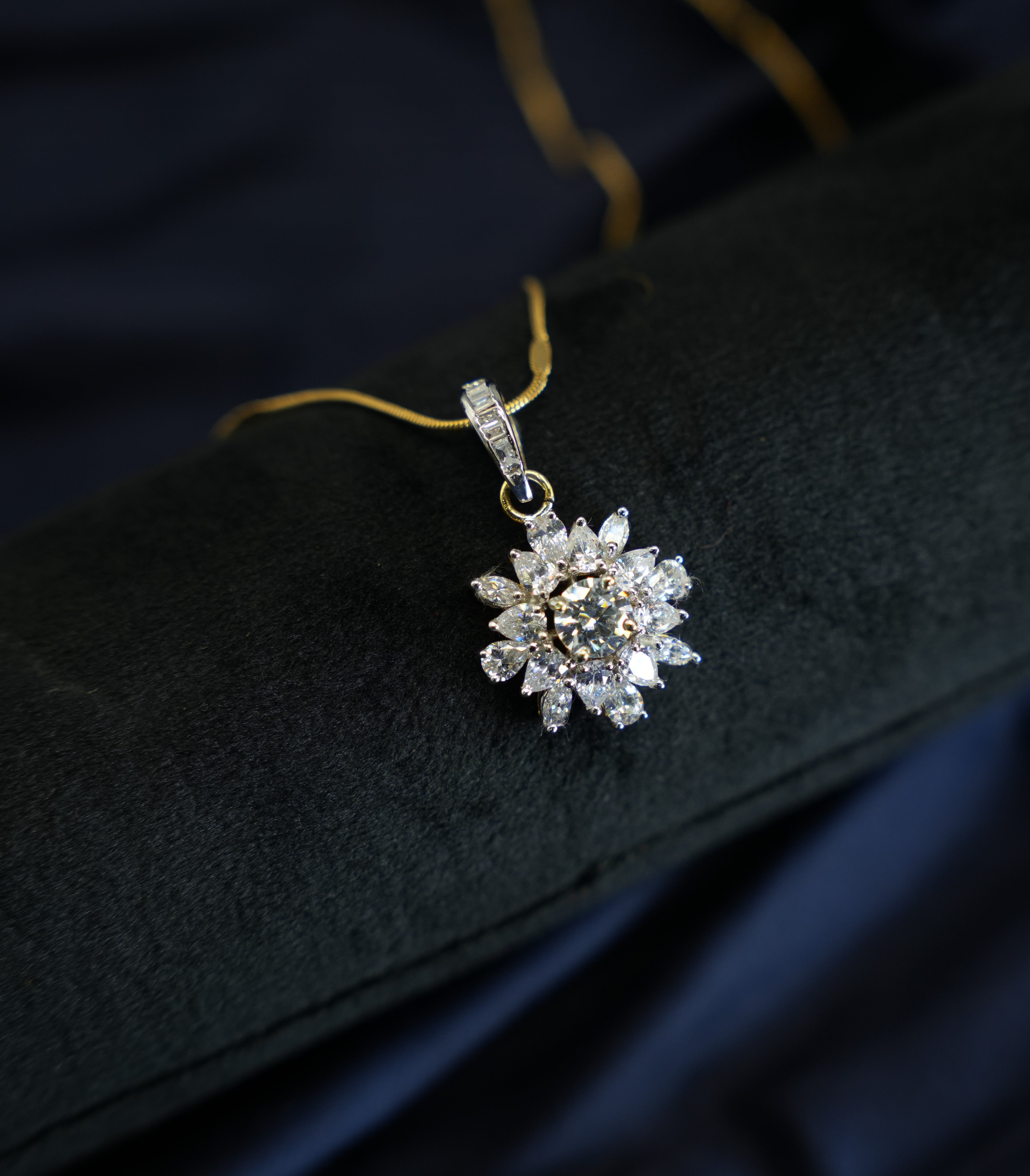 Silver Swarovski Pendant